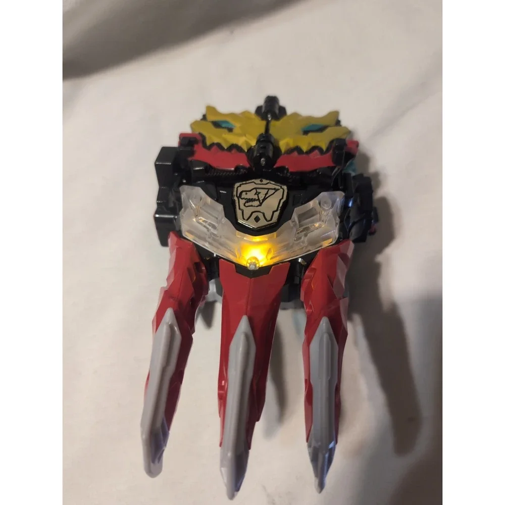 Power Rangers Dino Fury Dino Knight Morpher DX Changer Lights Sound WORKS